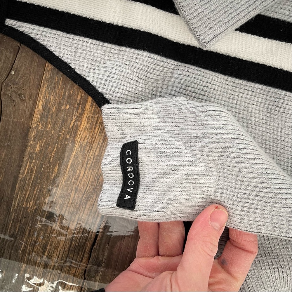 Gray Zip-Up Women's Bodysuit - Picture 3 of 7